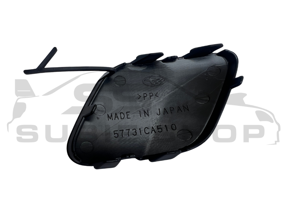 New GENUINE Subaru BRZ ZC6 17 -20 Front Bumper Bar Tow Hook Cap Cover Matt Black