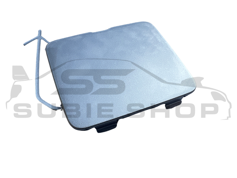 GENUINE Subaru Outback BS 15 - 20 Rear Bumper Bar Tow Hook Cap Cover Silver G1U