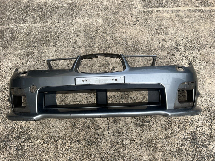 Subaru Impreza GDB WRX STi 05 - 07 Hawkeye Factory Front Bumper Bar Silver 45A