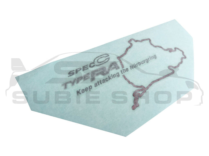 NEW OEM Genuine Subaru Impreza WRX Spec C RA STI Nurburgring Decal Sticker JDM