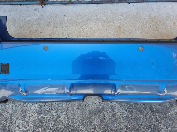 Genuine Subaru XV GT 17 - 21 Factory Rear Back Bumper Bar Cover Blue J8U Sensor