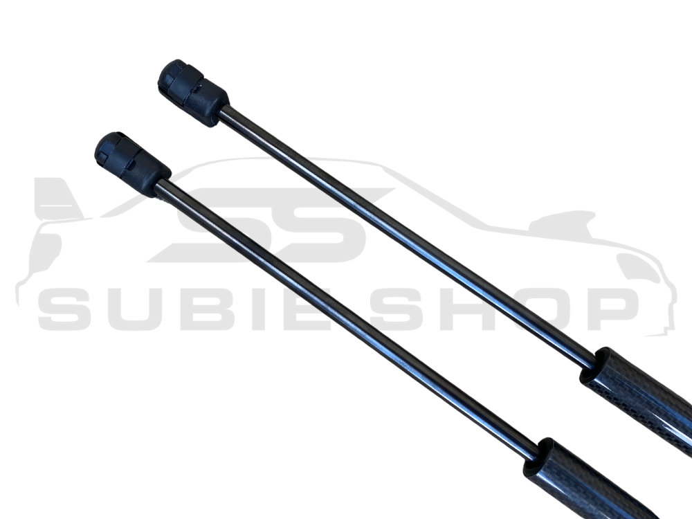 Carbon Fiber Bonnet Hood Lift Gas Struts For 00 - 07 GD Subaru Impreza WRX STi