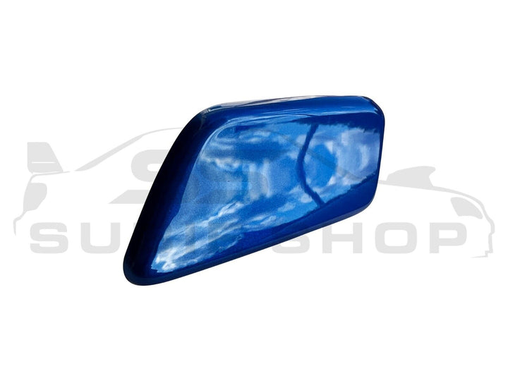 New Genuine Headlight Blue 02C Washer Cap Cover 2008 - 12 Subaru Forester SH LH