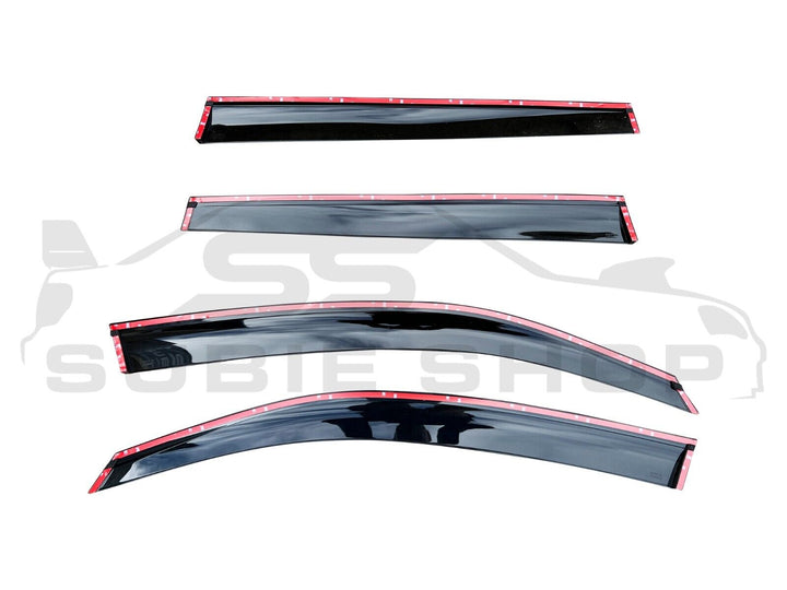 Weather Shields Window Rain Visors For 18 - 23 Subaru Forester SK Weathershields