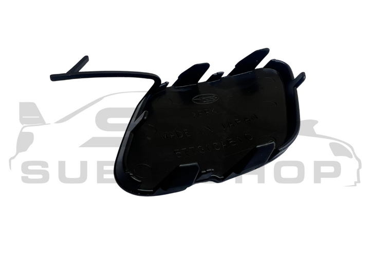 New GENUINE Subaru BRZ ZC6 17 -20 Front Bumper Bar Tow Hook Cap Cover Matt Black