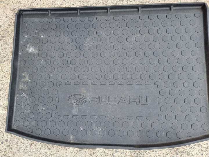 Subaru XV GT 17 - 21 Rear Trunk Tailgate Rubber Cargo Tray Dog Mat Boot Liner