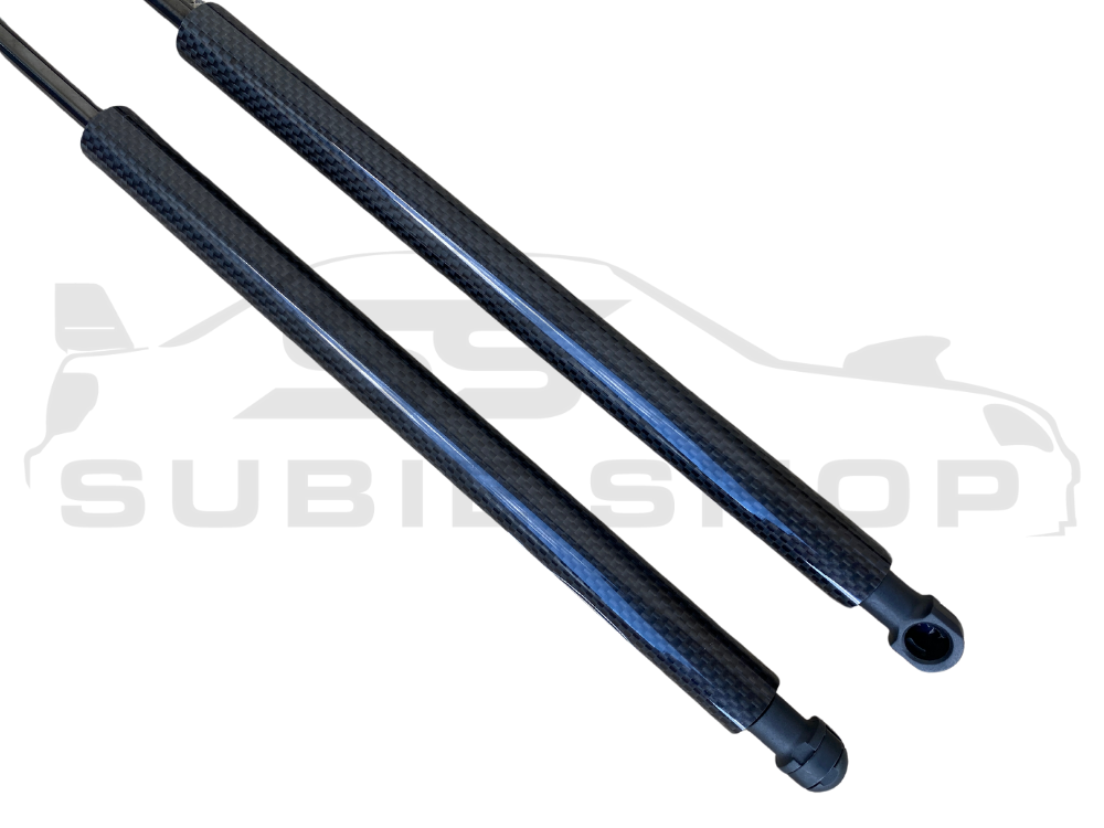 Carbon Fiber Bonnet Hood Lift Gas Struts For 00 - 07 GD Subaru Impreza WRX STi