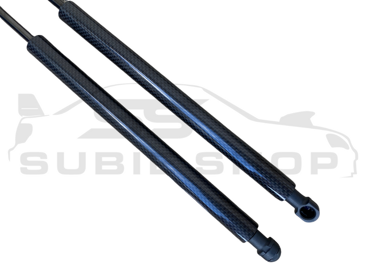 Carbon Fiber Bonnet Hood Lift Gas Struts For 00 - 07 GD Subaru Impreza WRX STi