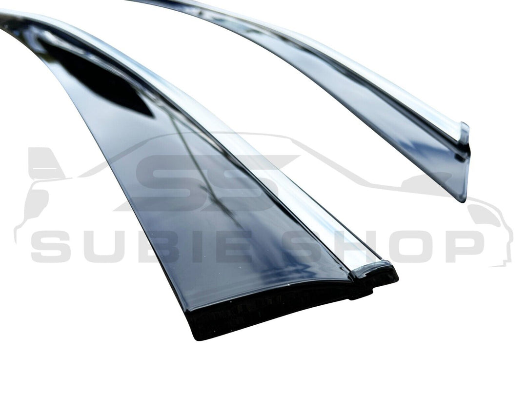 Weather Shields Window Rain Visors For 18 - 23 Subaru Forester SK Weathershields