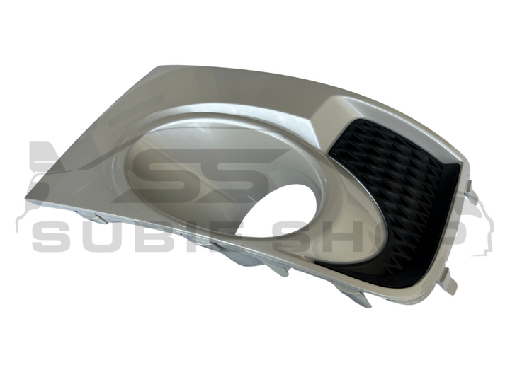 Genuine Subaru Impreza 11-14 WRX STi Fog Light Bezel Cover Surround White 37J LH