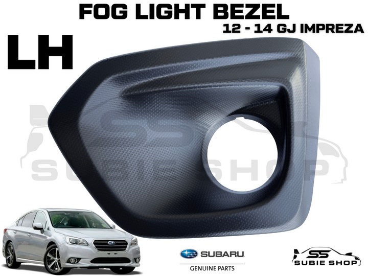 GENUINE Subaru Impreza GJ 14 - 16 Fog Light Cover Trim Surround Bezel LH OEM