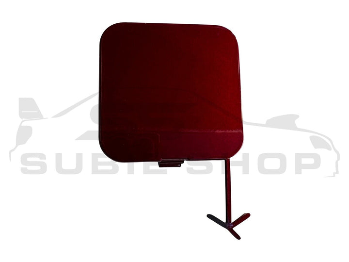 New GENUINE Subaru XV GP 11-17 Rear Bumper Bar Tow Hook Cap Cover Red Maroon H2Q