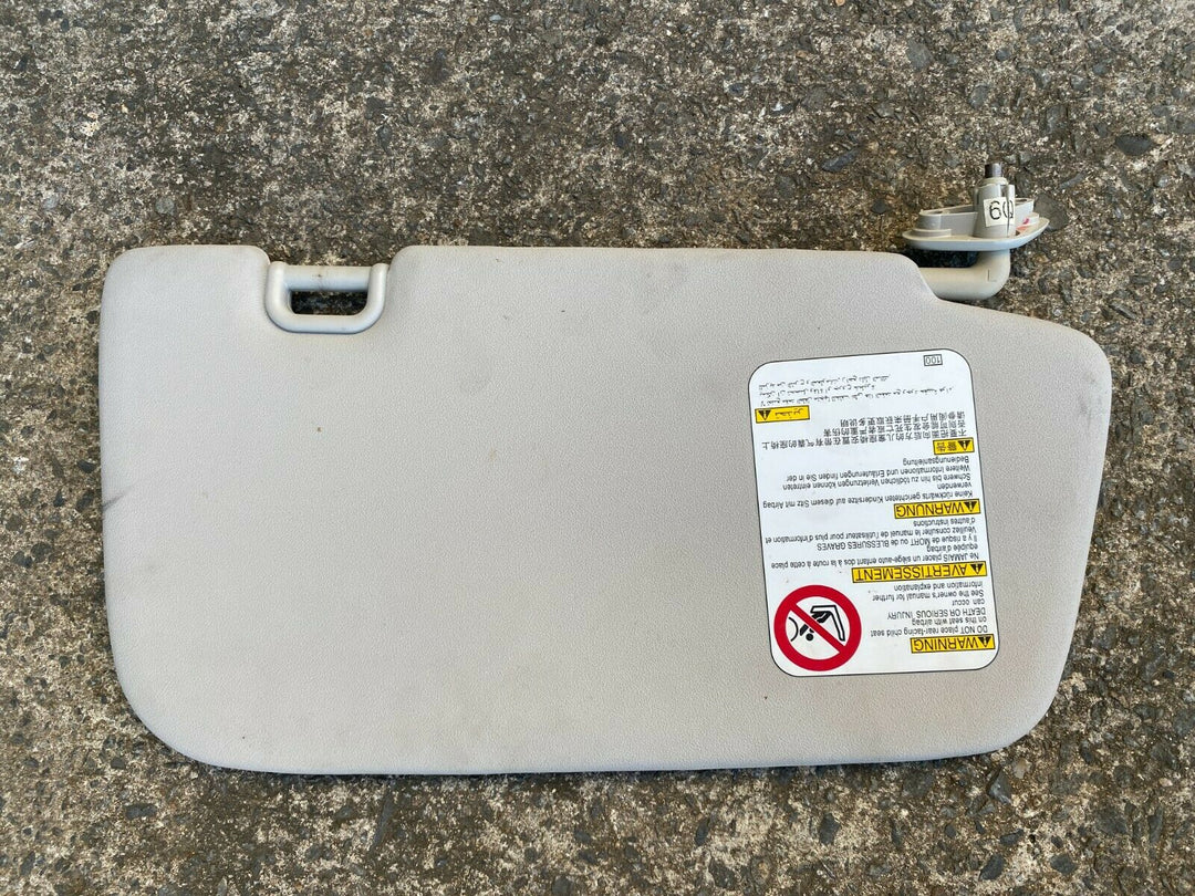 Genuine Subaru Impreza GH G3 WRX Factory Passenger Side Sun Visor Shade Left LH