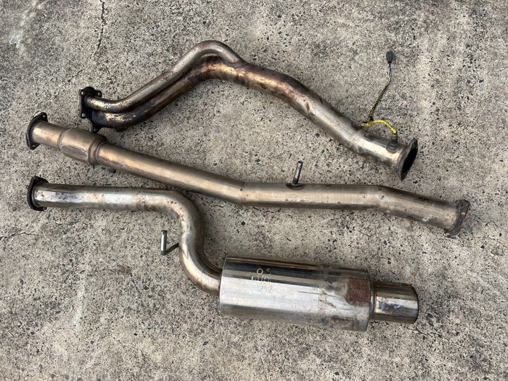 Subaru Impreza GDB WRX STi 05 - 07 EJ255 Turbo Back Aftermarket Exhaust System