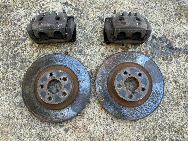 Subaru Forester SG SG9 05 - 07 Turbo Front Brakes Vented Rotors Calipers 290MM