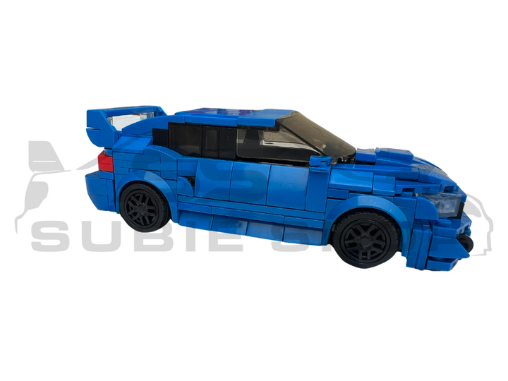 MOC LEGO Car: Subaru WRX STi Championship Rally Model Brick Race Car Toy Build