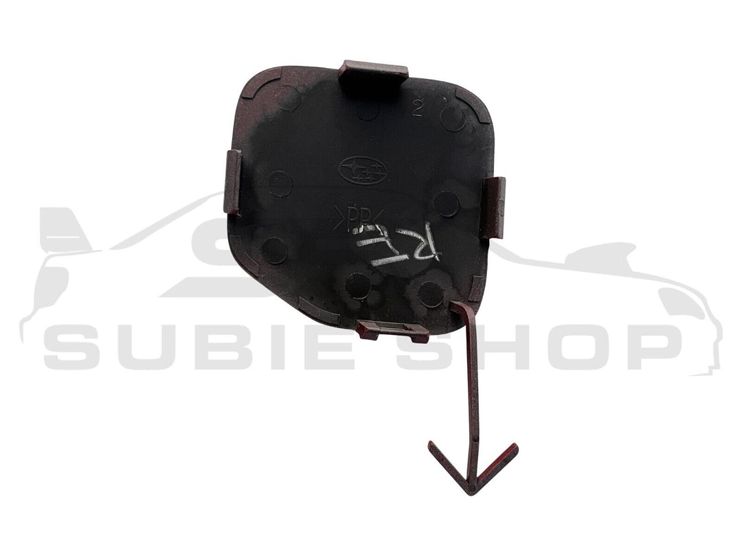 GENUINE Subaru Forester 08 - 12 SH XT Rear Bumper Bar Tow Hook Cap Cover Red 69Z