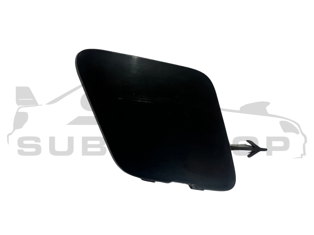 GENUINE Subaru Outback BM 13 - 14 Front Bumper Bar Tow Hook Cap Cover Matt Black