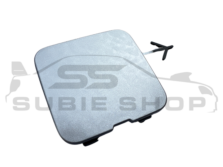 GENUINE Subaru Outback BR 09 - 14 Rear Bumper Bar Tow Hook Cap Cover Silver TQ