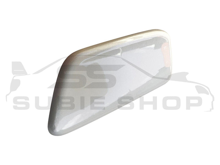 New Genuine Headlight White 37J Washer Cap Cover 2008 - 12 Subaru Forester SH LH