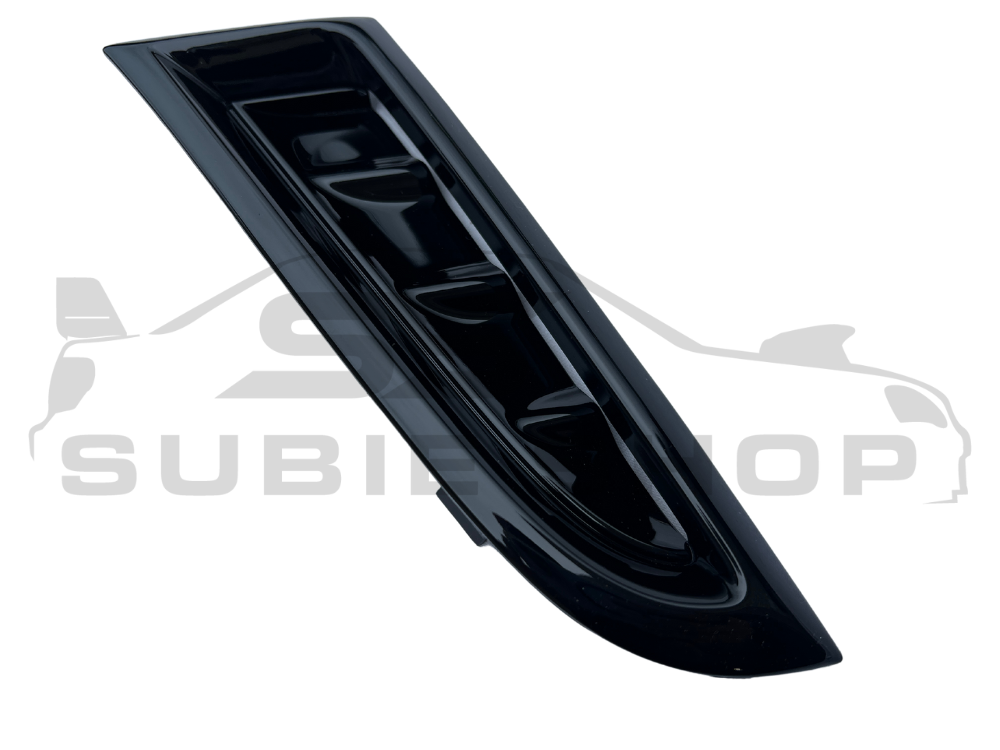 Genuine 06-07 Subaru Impreza WRX Hawkeye STi Bumper Cover Vent Trim Panel Black