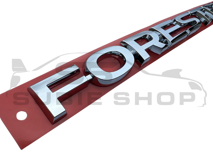 NEW Genuine JDM Subaru Forester SJ 2015 - 18 Tailgate Letters Badge Decal Emblem