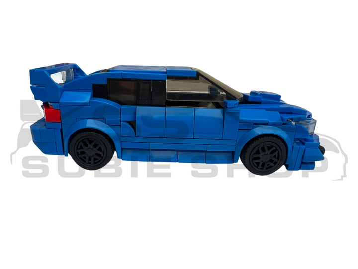 MOC LEGO Car: Subaru WRX STi Championship Rally Model Brick Race Car Toy Build