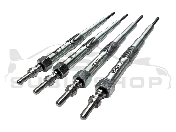 OEM Preferred Denso For Subaru Forester SH Turbo Diesel 08 - 12 Set 4 Glow Plugs