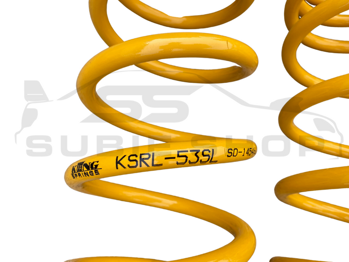 Front + Rear Super Low Coil Lowered KING SPRINGS For 08 - 12 GH Subaru Impreza WRX RS