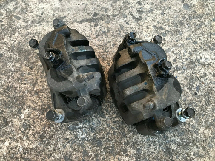 Subaru Impreza 08 - 14 GH G3 Original Front Brake Calipers Pads Set Pair Genuine