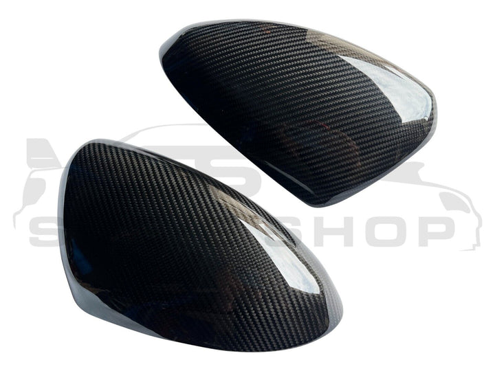 REAL Carbon Fiber Side Mirror Covers Caps Overlays For 22+ Subaru BRZ Toyota 86