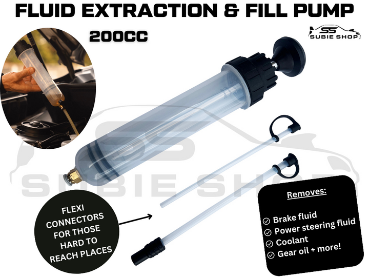 Auto Fluid Extraction Filler Pump Syringe Brake Coolant Power Steering Gear Oil