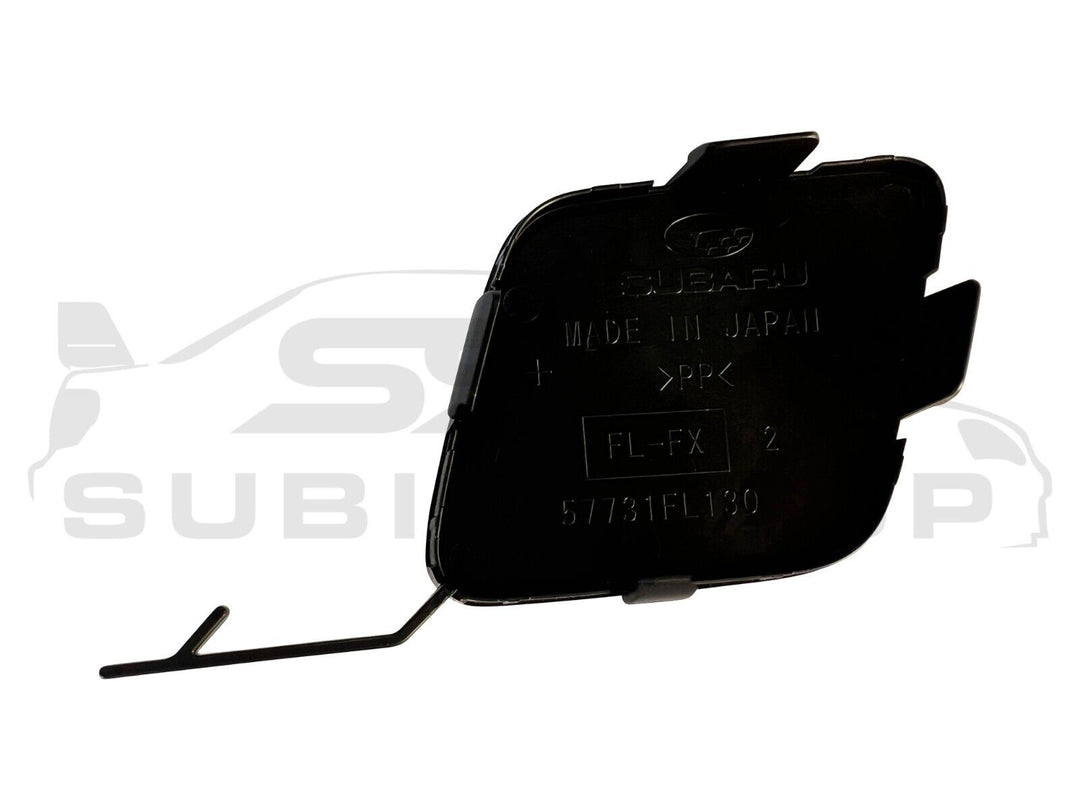 New GENUINE Subaru XV GT 17 - 20 Front Bumper Bar Tow Hook Cap Cover Matt Black