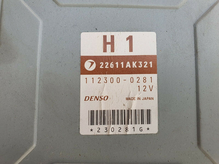 Subaru Liberty 03 - 09 Genuine Main Computer Control Unit Denso H1 22611 AK321