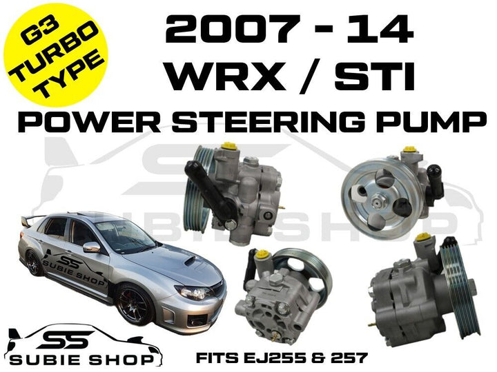 Power Steering Pump EJ255 2.5L for Subaru Impreza G3 WRX STi Turbo 2008 - 2014