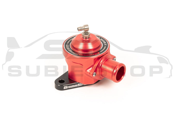 New Red Grimmspeed Bypass Blow Off Valve BOV For Subaru WRX 08 - 14 G3 EJ255