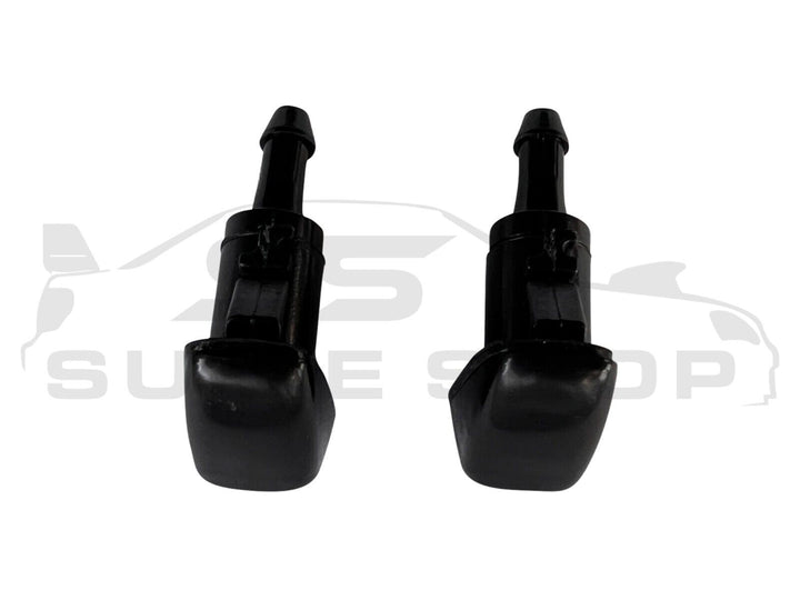 Bonnet Water Jet Nozzle Squirter Pair Set For 08 - 14 Subaru Impreza RS G3 WRX