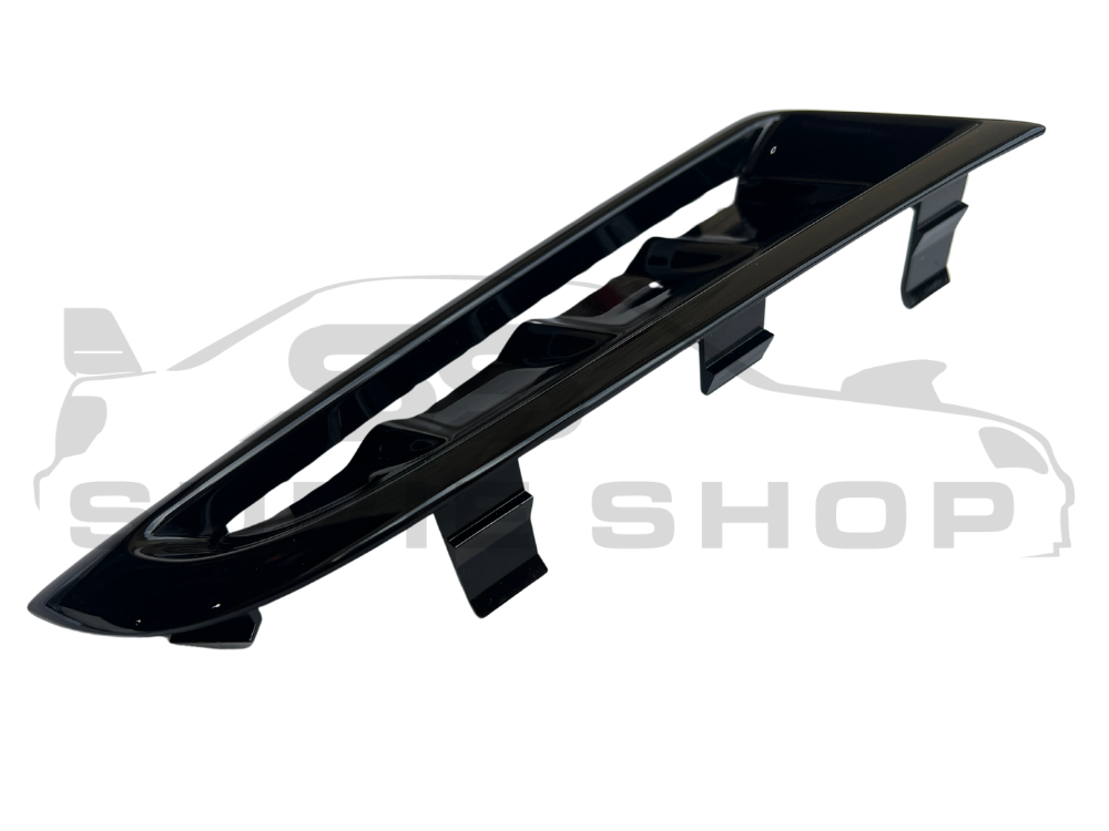 Genuine 06-07 Subaru Impreza WRX Hawkeye STi Bumper Side Vent Trim Panel Black