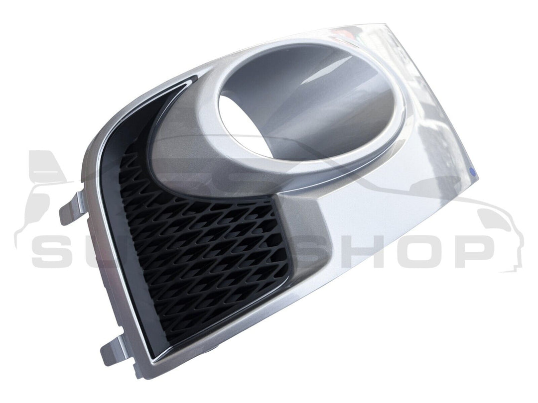 Genuine 11-12 Subaru Impreza WRX STi Fog Light Bezel Cover Surround Silver G1U L