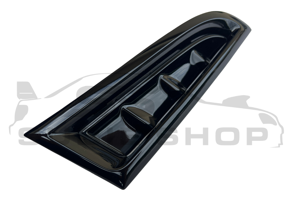 Genuine 06-07 Subaru Impreza WRX Hawkeye STi Bumper Side Vent Trim Panel Black