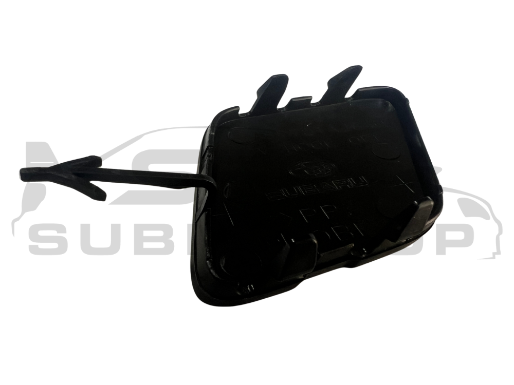 GENUINE Subaru Outback BM 13 - 14 Front Bumper Bar Tow Hook Cap Cover Matt Black