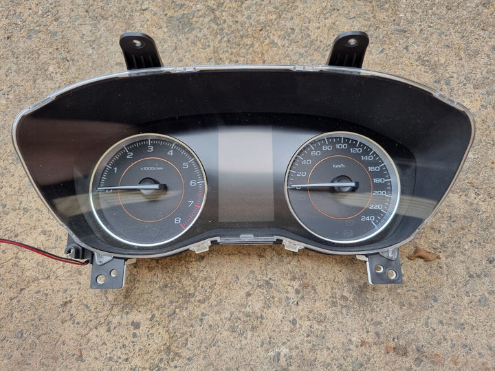 Low KM Subaru XV GT 2017 - 2021 FB20 Petrol Instrument Cluster 58,121km