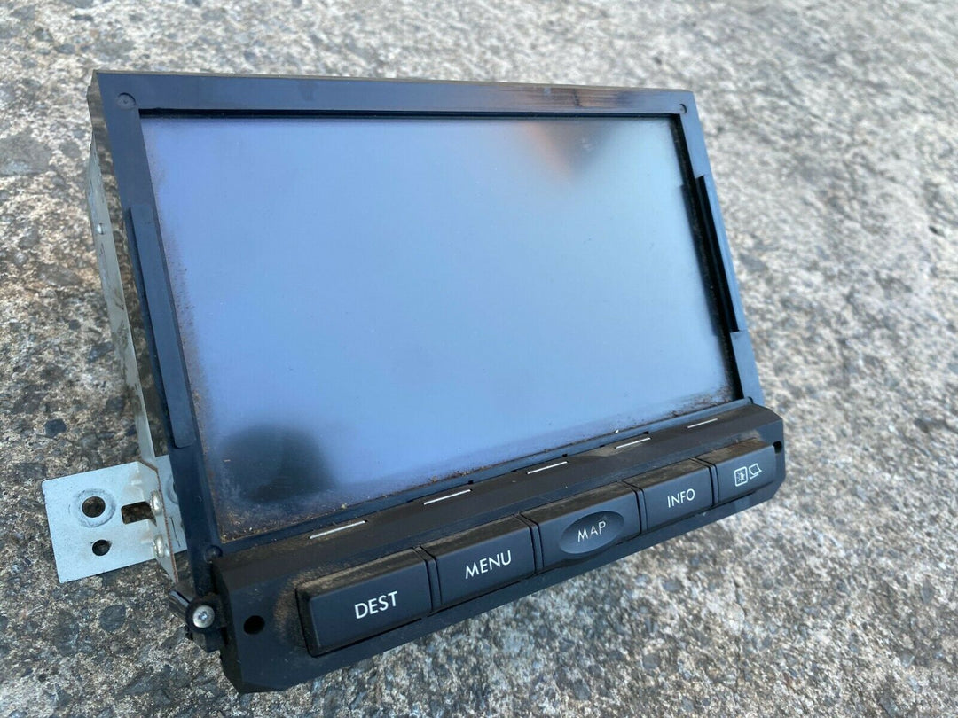 Subaru Liberty Outback Gen 4 03 - 09 Sat Nav Navigation Screen System Genuine