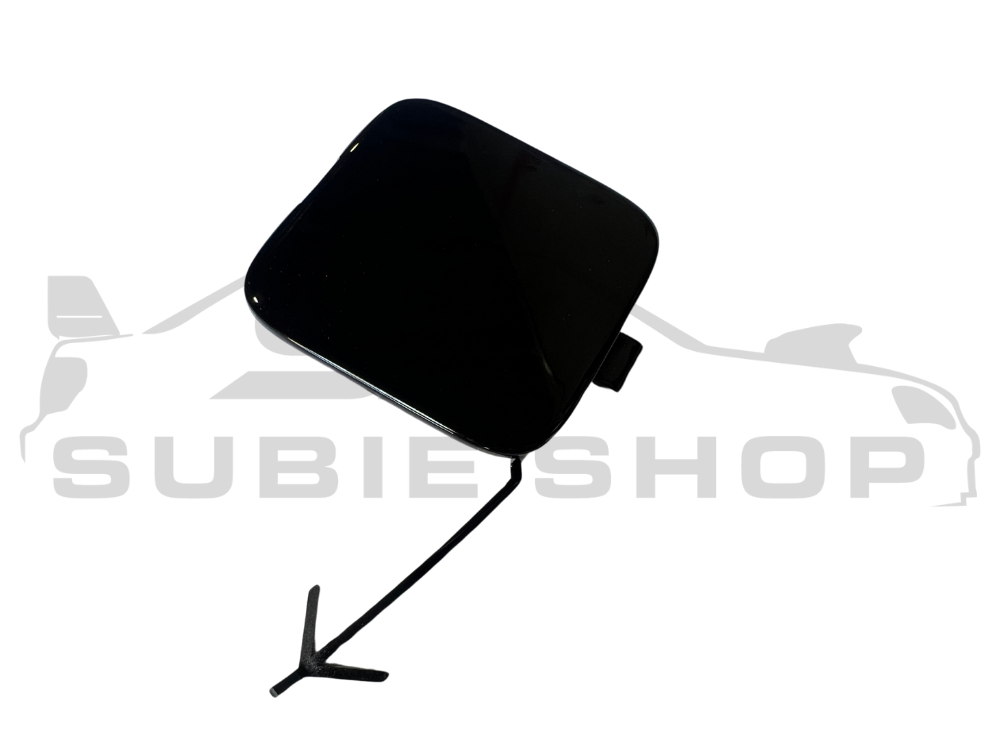 GENUINE Subaru Forester 2013 -18 SJ Rear Bumper Bar Tow Hook Cap Cover Black D4S