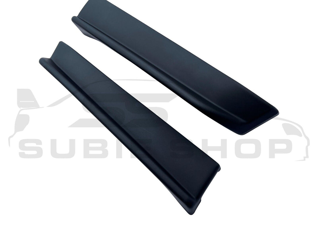 STi Style Rear Bumper Bar Apron Lip Extension Pods For 14 - 20 Subaru WRX Sedan