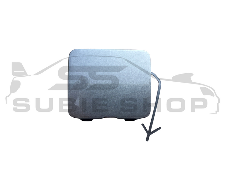 GENUINE Subaru Outback BS 15 - 20 Rear Bumper Bar Tow Hook Cap Cover Silver G1U