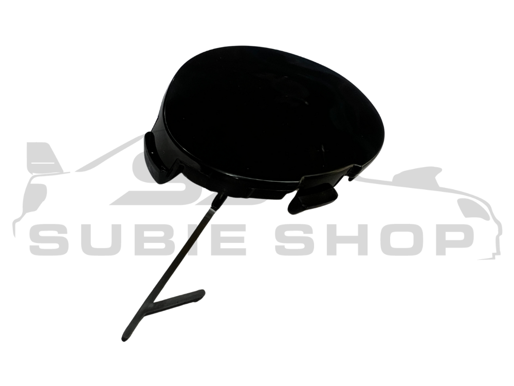 GENUINE Subaru VA WRX Sti 15 - 17 Front Bumper Bar Tow Hook Cap Cover Matt Black