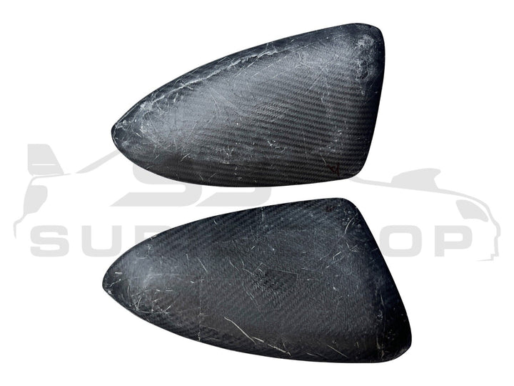 REAL Carbon Fiber Side Mirror Covers Caps Overlays For 22+ Subaru BRZ Toyota 86