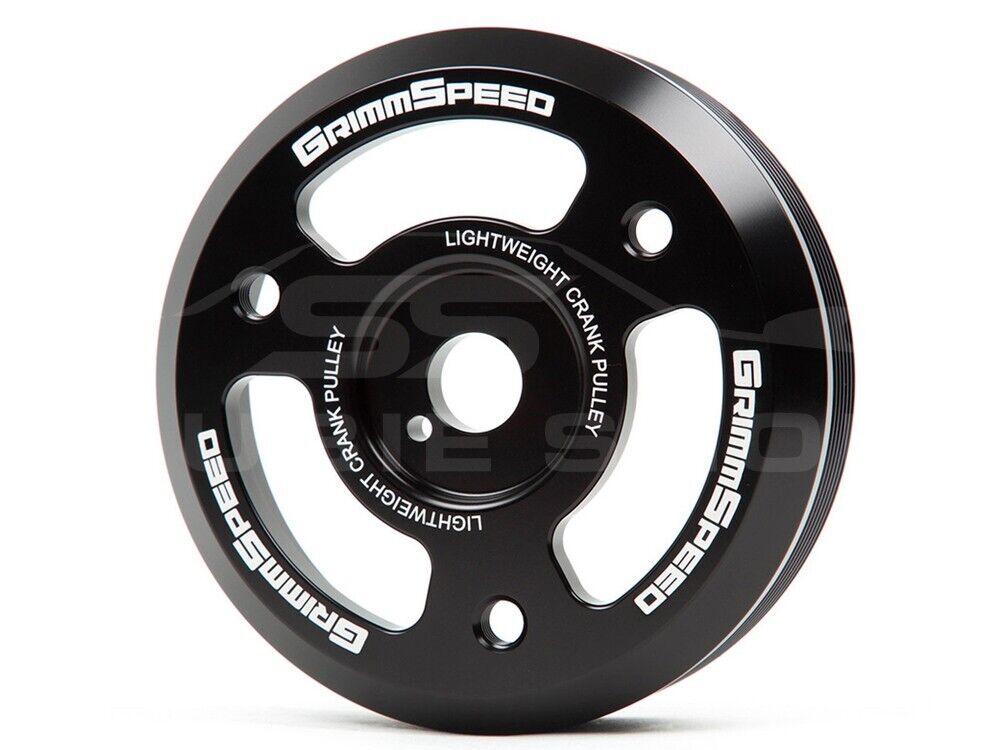 Grimmspeed Lightweight Crank Pulley for Subaru WRX 15+ Forester 13+ BRZ 86 FB FA