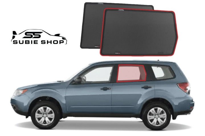 Snap Shades for Subaru Forester SH 2008 - 2012 Baby Sun Protection Rear Window